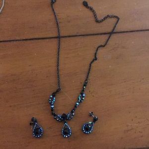 1928 necklace and earrings